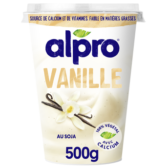 Image de Dessert végétal soja vanille ALPRO