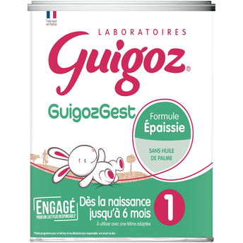 Image de Lait infantile en poudre 1er âge 0-6M GUIGOZGEST - Boîte