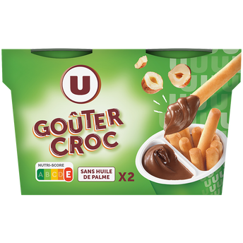 Image de U
Goûter croc pâte à tartiner