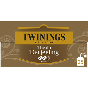 Image de Thé Darjeeling TWININGS, 25 sachets
