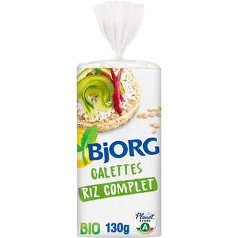 Image de Galettes de riz complet BIO BJORG - Paquet de