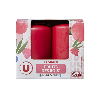 Image de U
Bougie 48x80mm fruits des bois