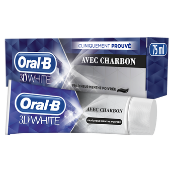 Image de Dentifrice white charbon ORAL-B 3d
