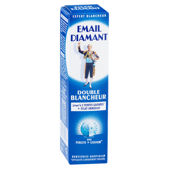 Image de Dentifrice Double Blancheur EMAIL DIAMANT, tube de