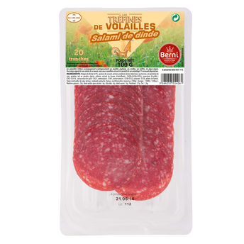 Image de Salami de dinde LES TREFINES DE VOLAILLES
