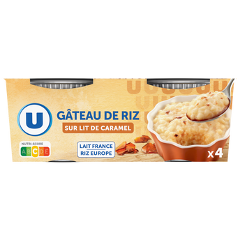 Image de U
Gâteaux de riz nappés de caramel