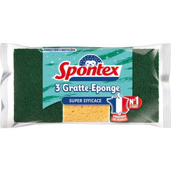 Image de Éponges végétale grattantes SPONTEX