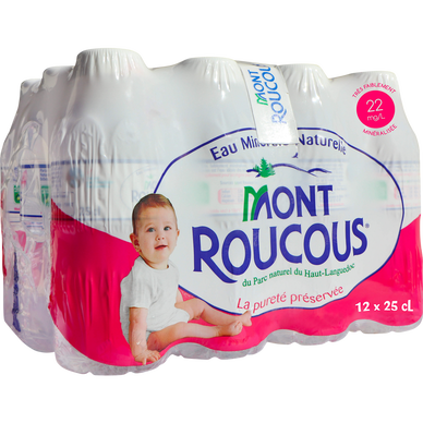 Eau Minerale Naturelle Mont Roucous 12x25cl Super U Hyper U U Express Www Coursesu Com