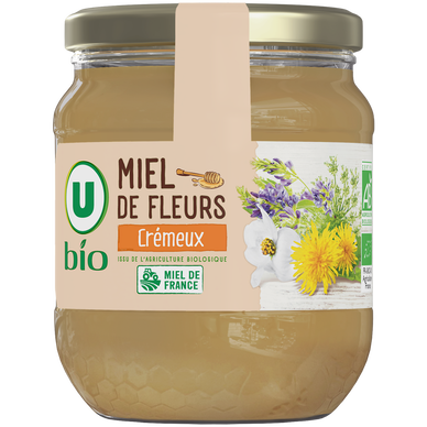 Miel de Thym pot en verre 450g : Miels, pâtes à tartiner et confitures bio  BONAMEL alimentation bio - botanic®