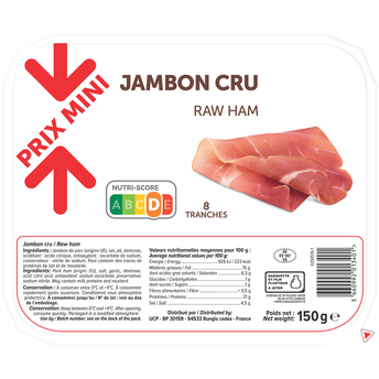 Image de Jambon cru - x8 tranches
