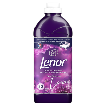 Lenor Adoucissant Liquide Collection Bouquet Mystère Lenor X50dos.