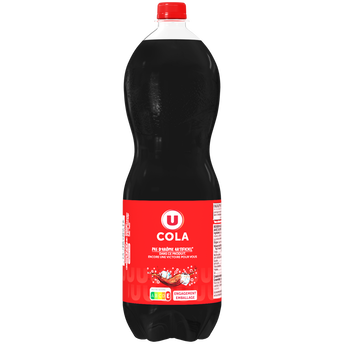 Image de U
Boisson gazéifiée saveur cola avec sucre et édulcorant