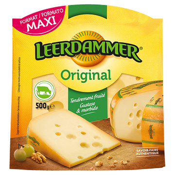 Leerdammer Fromage L'original Maxi Portion Leerdammer - 500g