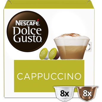 Image de Café capsules NESCAFE CAPPUCINO - compatible DOLCE GUSTO