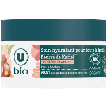 Image de U BIO
Soin hydratant pour toute la famille au karité pot de