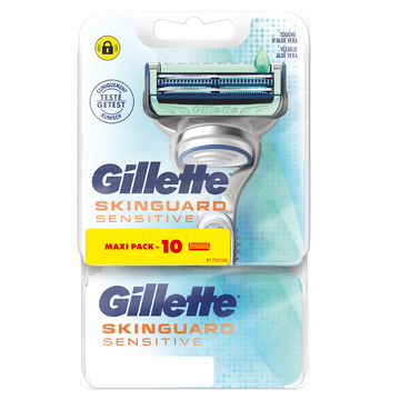 Gillette Lames Skinguard Aloe Vera Gillette 6+4