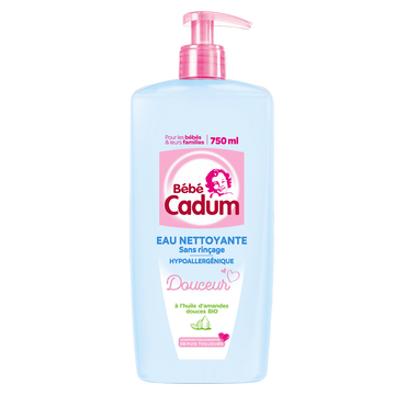 Cadum Eau Nettoyante Bébé Cadum Pompe 750ml