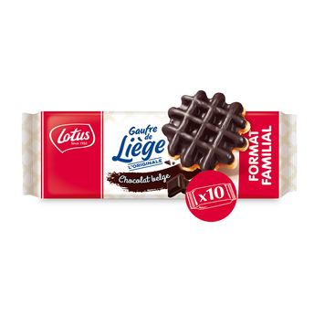 Image de Gaufre de Liège au chocolat LOTUS x10