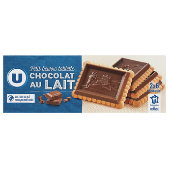 Image de U
Petit Beurre tablette chocolat lait, paquet