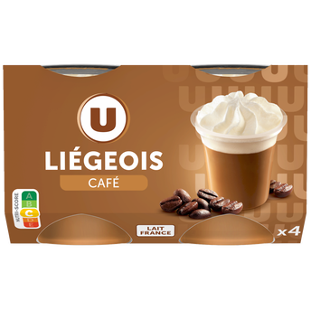 Image de U
Dessert liégeois café et crème fouettée