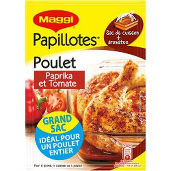 Image de Papillotes de poulet paprika MAGGI sachet