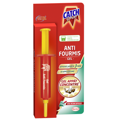 Gel Anti-fourmis Catch Expert - Seringue De 10g - Pour éliminer Les Fourmis Naturellement - Neuf Dans Son Emballage