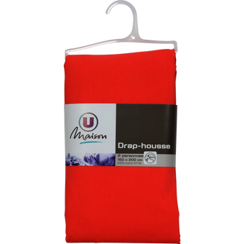 Image de U MAISON
Drap housse 160x200 cm bonnet