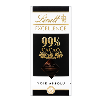Image de Chocolat excellence noir 99% de cacao LINDT