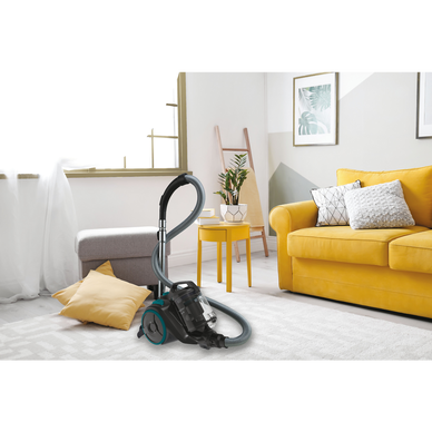 Aspirateur sans sac CANDY CAF30PAR noir vert Super U Hyper U U