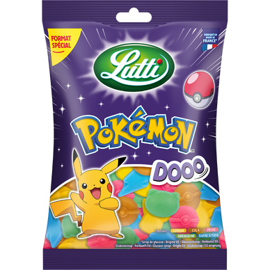 Bonbon Pokemon doo LUTTI, 300g promo - Super U, Hyper U, U Express