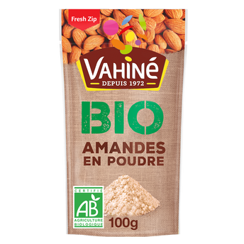 Image de Amandes en poudre bio VAHINE, sachet de