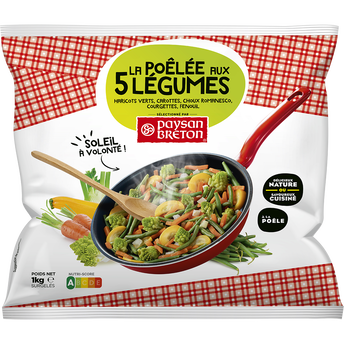 Image de Poêlée aux 5 légumes PAYSAN BRETON, sachet de