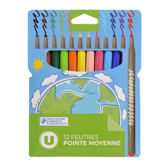 Image de U
Feutres de coloriage écoallène pointe moyenne