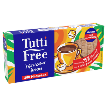 Image de Sucre brun petits morceaux TUTTI FREE
