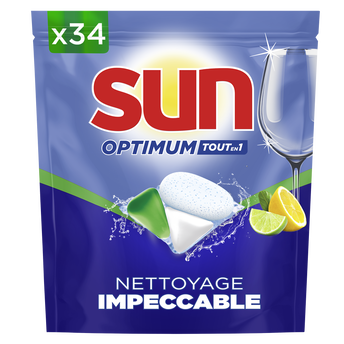 Image de Capsules lave-vaisselle agrumes Optimum SUN x34