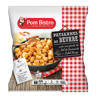 Image de Pommes de terre Paysannes authentiques beurre et sel de Guérande POM BISTRO