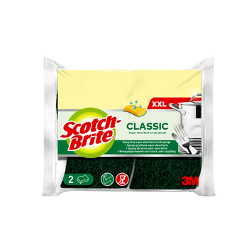 Image de Éponges grattantes verte xxl SCOTCH BRITE