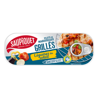Image de Filets de maquereaux grillés légumes du soleil  SAUPIQUET