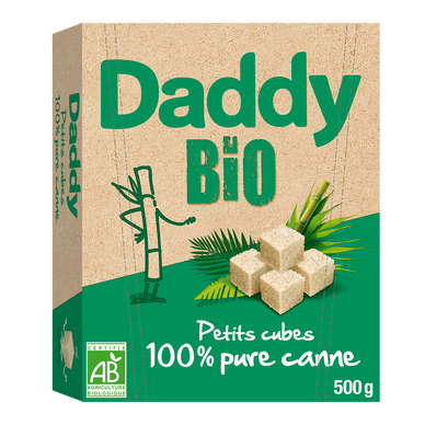 Sucre de canne cassonade 1kg DADDY - Kibo