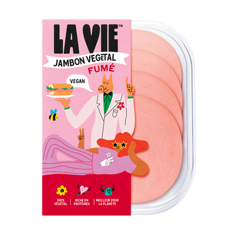 Image de Jambon végétal fumé LA VIE
