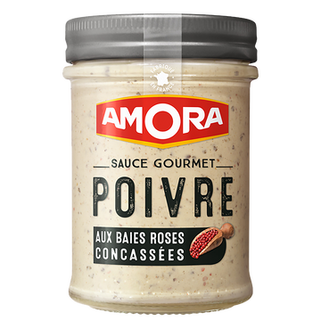 Amora Sauce Gourmet Poivre Amora, 188g