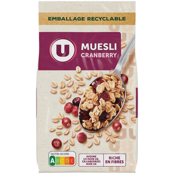 Image de U
Müesli cranberry U