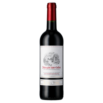Image de Vin rouge AOP Puisseguin St Emilion Comté de Valois, bouteille de