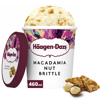 Image de Crème glacée en pot macadamia HÄAGEN DAZS