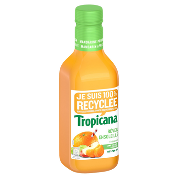 Tropicana Pur Jus Frais De 4 Fruits Reveil Ensoleillé Tropicana - Bouteille 90cl