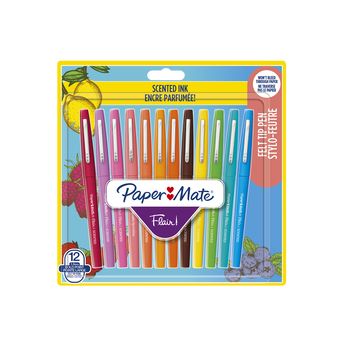 Image de Feutre flair senteur  pointe moyenne nylon x12 assortis