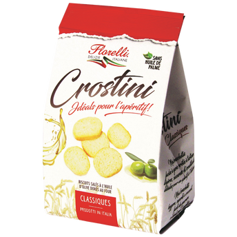 Image de Crostini classique huile d'olive vierge extra FLORELLI