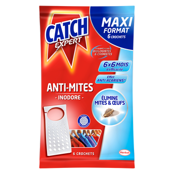 Image de Crochets anti-mites inodores CATCH