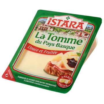 Istara Tomme Du Pays Basque Au Lait Pasteurisé De Vache Et Brebis Istara - 180g