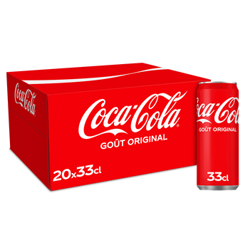 Image de Soda COCA-COLA Original - "Profitez de votre été" - Pack canettes